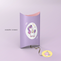 Piñata Pillow PARTY UNICORNIO - Jotas Paper Kits