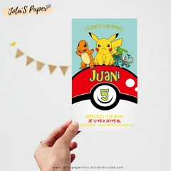 Kit Imprimible POKEMON - comprar online