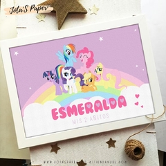 Kit Imprimible MY LITTLE PONY - MI PEQUEÑO PONY - Jotas Paper Kits