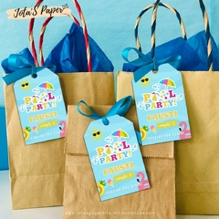 Imagen de Kit Imprimible POOL PARTY