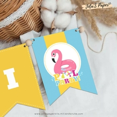 Kit Imprimible POOL PARTY en internet
