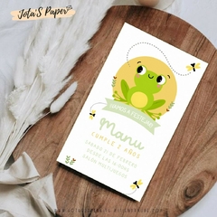 Kit Imprimible RANITAS