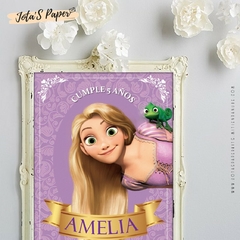 Kit Imprimible RAPUNZEL