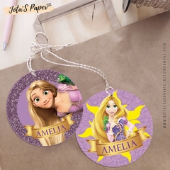 Kit Imprimible RAPUNZEL - Jotas Paper Kits