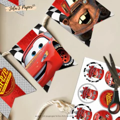 Kit Imprimible RAYO MCQUEEN Y MATTE