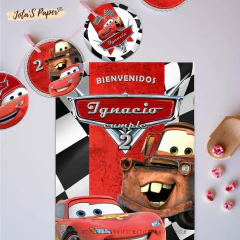 Kit Imprimible RAYO MCQUEEN Y MATTE en internet