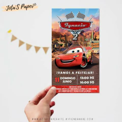 Kit Imprimible RAYO MCQUEEN Y MATTE