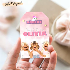 Kit Imprimible ROBLOX NENA - Jotas Paper Kits