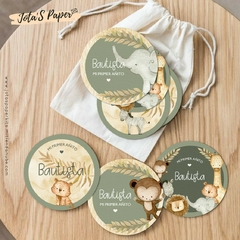 Kit Imprimible SELVA BOHO - Jotas Paper Kits