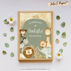 Kit Imprimible SELVA BOHO - Jotas Paper Kits