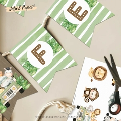 Kit Imprimible SELVA SAFARI