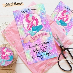 Kit Imprimible SIRENA