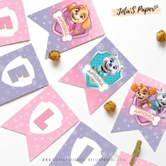 Kit Imprimible SKYE Y EVEREST - Jotas Paper Kits