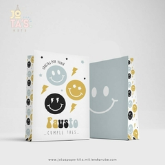Kit Imprimible SMILE FACE BOY en internet