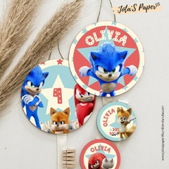 Kit Imprimible SONIC MOD2 en internet