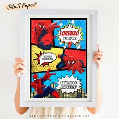 Kit Imprimible HOMBRE ARAÑA MOD2 - tienda online