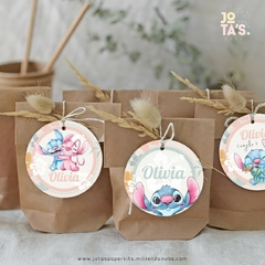 Kit Imprimible STITCH ACUARELA en internet