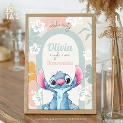 Kit Imprimible STITCH ACUARELA