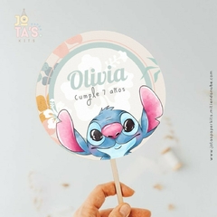 Kit Imprimible STITCH ACUARELA - tienda online
