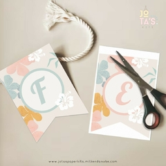 Kit Imprimible STITCH ACUARELA