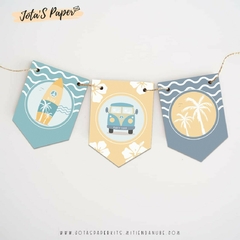 Kit Imprimible SURF - Jotas Paper Kits