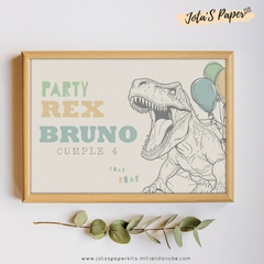 Kit Imprimible PARTY REX - comprar online