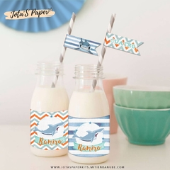 Kit Imprimible TIBURONES - tienda online