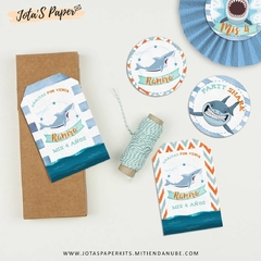 Imagen de Kit Imprimible TIBURONES