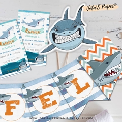 Kit Imprimible TIBURONES en internet
