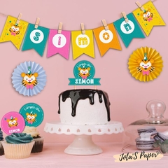 Kit Imprimible TIGRE
