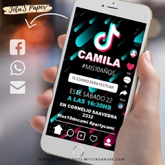 Kit Imprimible TIK TOK - tienda online