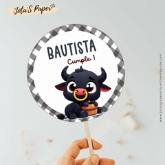 Kit Imprimible TORITO BEBE - Jotas Paper Kits