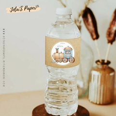 Kit Imprimible TREN ACUARELA - tienda online