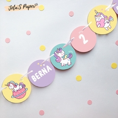 Kit Imprimible PARTY UNICORNIO en internet