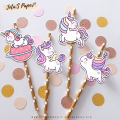 Kit Imprimible PARTY UNICORNIO - comprar online