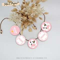 Kit Imprimible VACA LOLA - Jotas Paper Kits