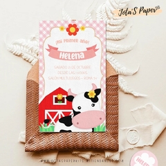 Kit Imprimible VACA LOLA