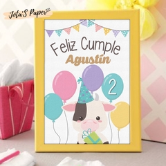 Kit Imprimible VAQUITA NENE