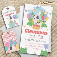 Kit Imprimible VAQUITA NENA