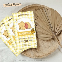 Invitacion Digital WINNIE POOH MOD2