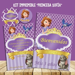 Kit Imprimible PRINCESA SOFIA en internet