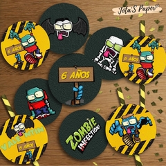 Kit imprimible ZOMBIE INFECTION