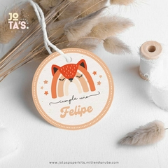 Kit Imprimible ZORRITO ARCOIRIS