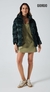 Campera brillosa Aiala Ojorojo verde 2025