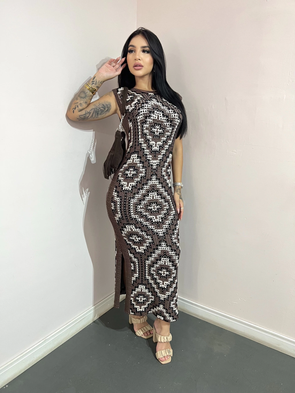 VESTIDO MODAL HEBRAICO