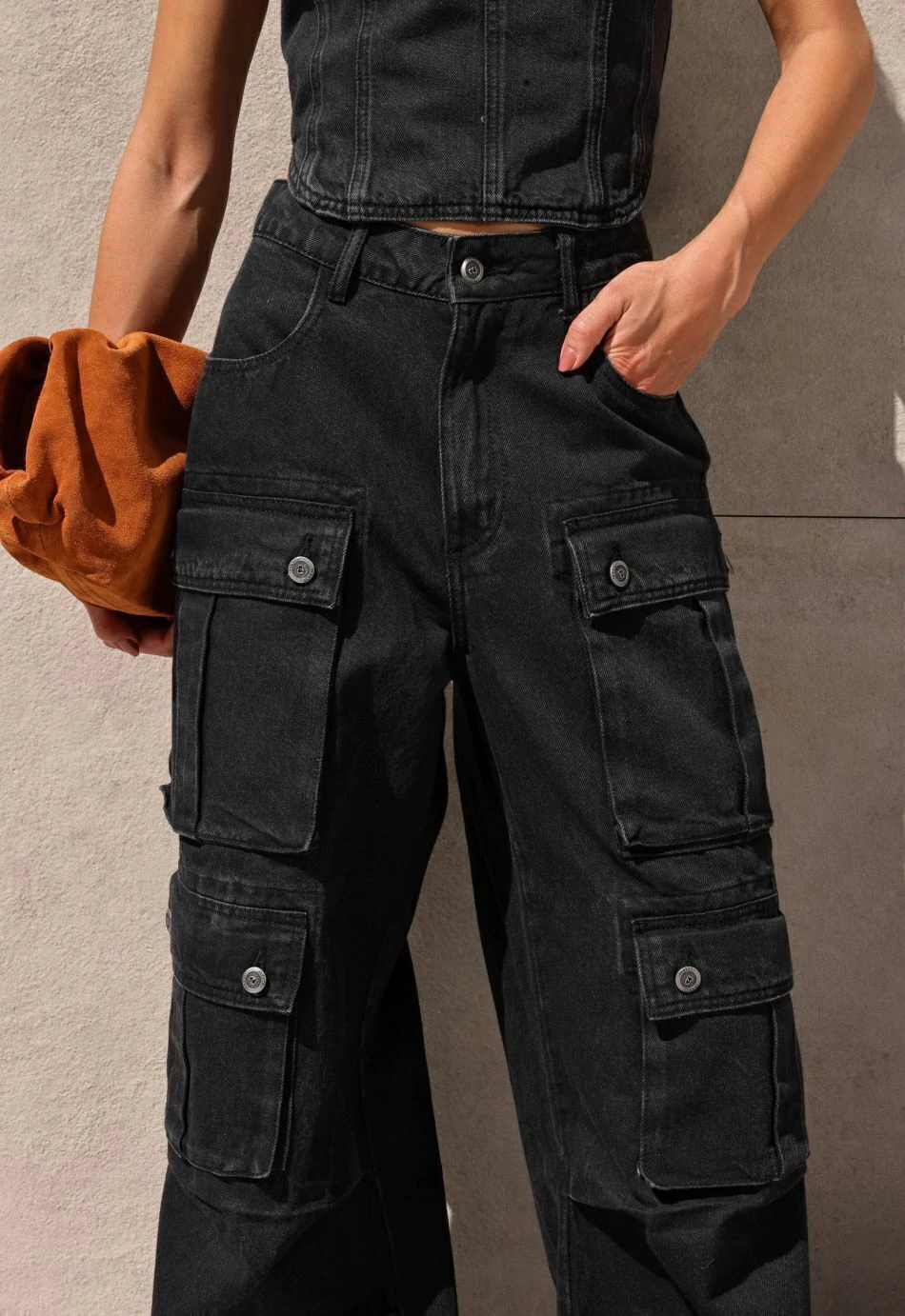 CALCA CARGO UTILITY BLACK