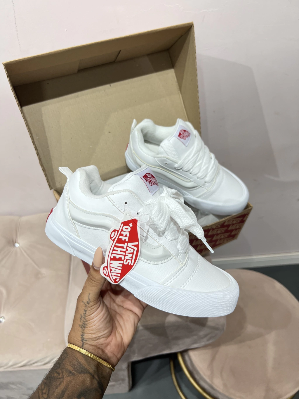 TÊNIS VANS KNU BRANCO PRÉ VENDA 30/04
