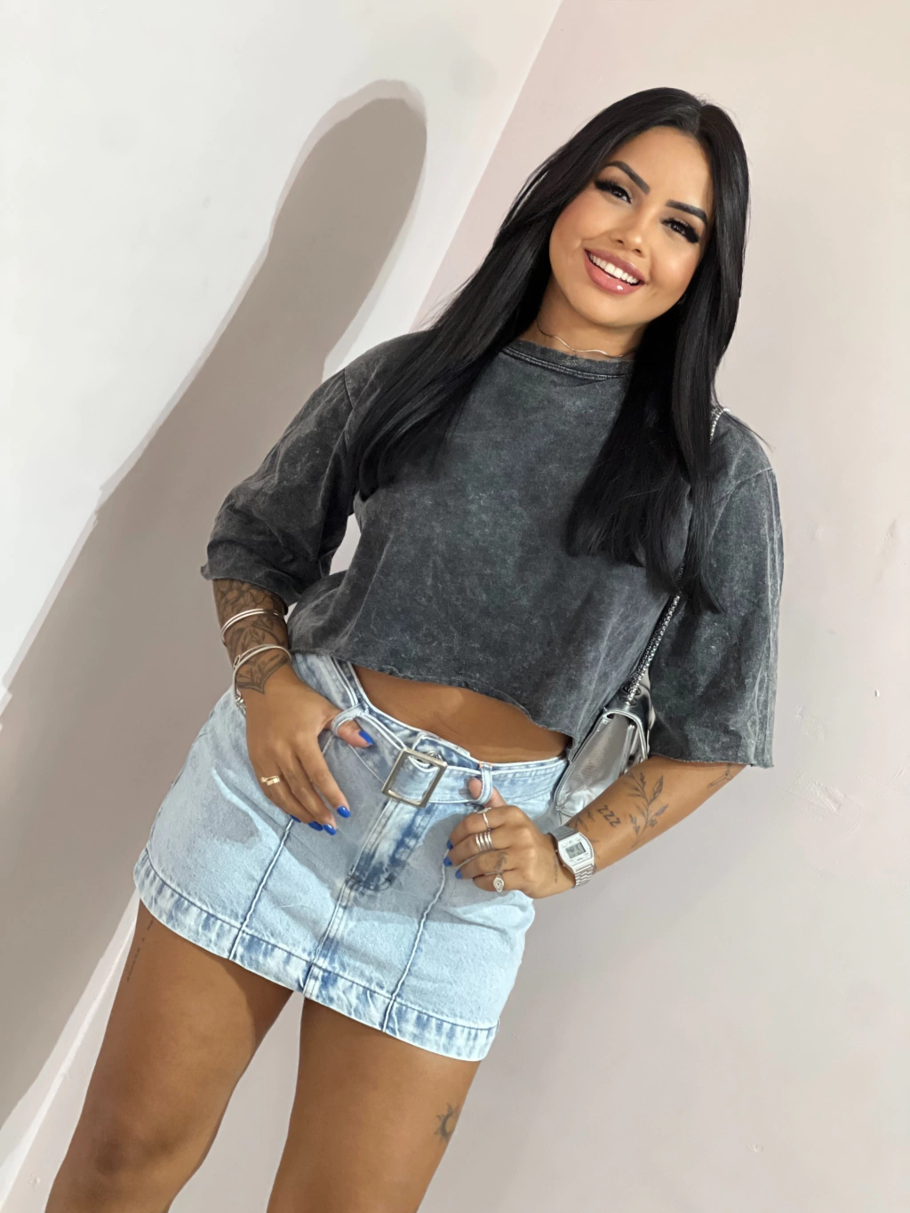 CROPPED LARGUINHO ESTONADO