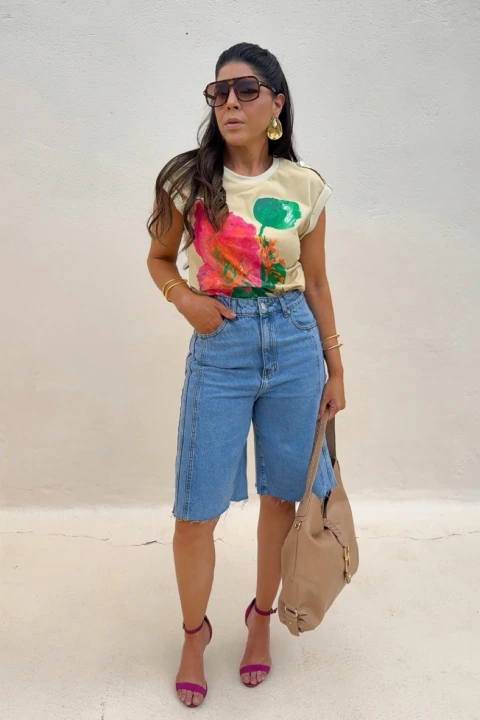 Jorts Recortes Jeans Josy