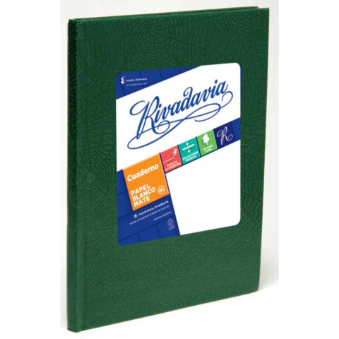 Cuaderno Rivadavia Tapa Dura 50 Hojas. - tienda online
